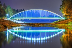 Most w Skoczowie - fot. Wojciech Wandzel