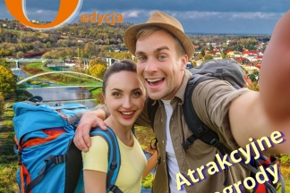 Plakat zapraszający do udziału w konkursie Selfie z Marką Śląsk Cieszyński